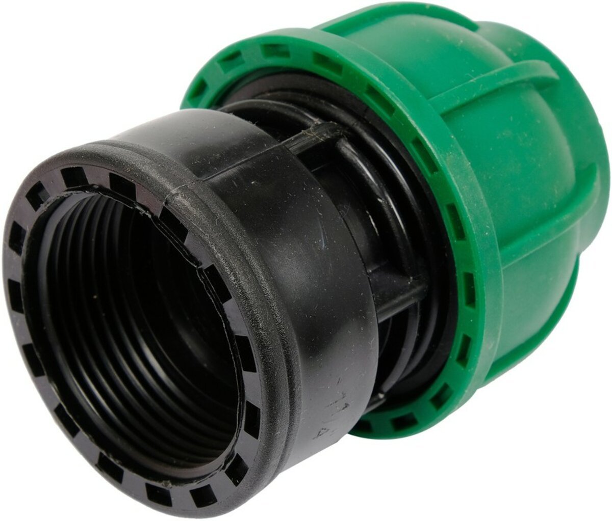 FLO Муфта до водяних пластикових труб з внутр. різьбою 32 мм- 5/4" поліпропіленова, для тиску 1 MPa 