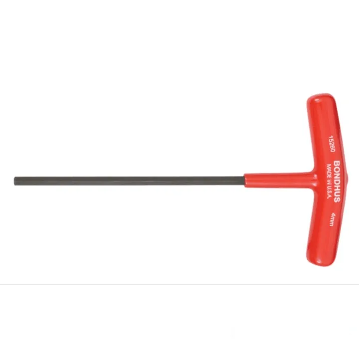 Отвертка Т - образная BONDHUS ( БОНДХУС ). 76x152мм. Hex End T-Handle Sets ProGuard 15260