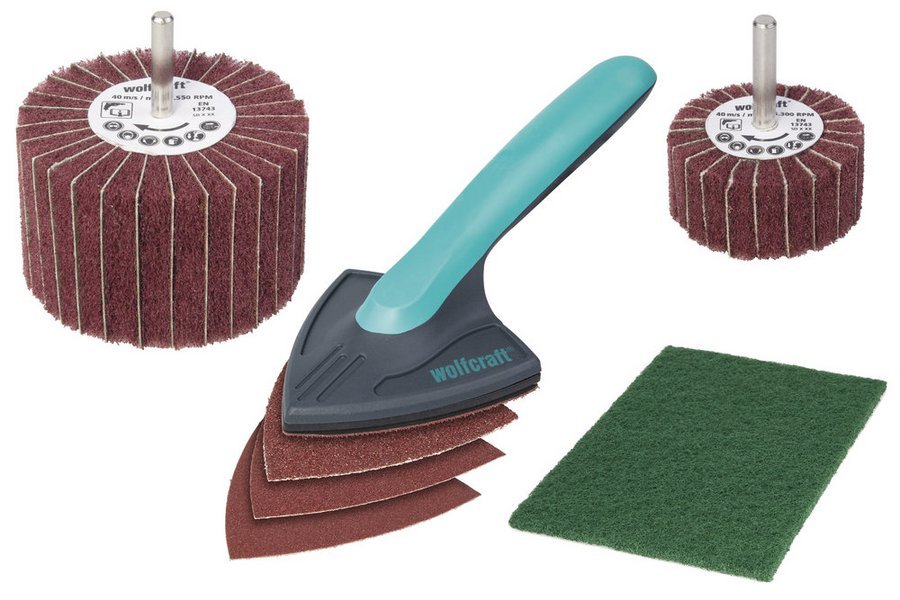 Wolfcraft комплект для обработки древесины из 7 частей  // 5642000