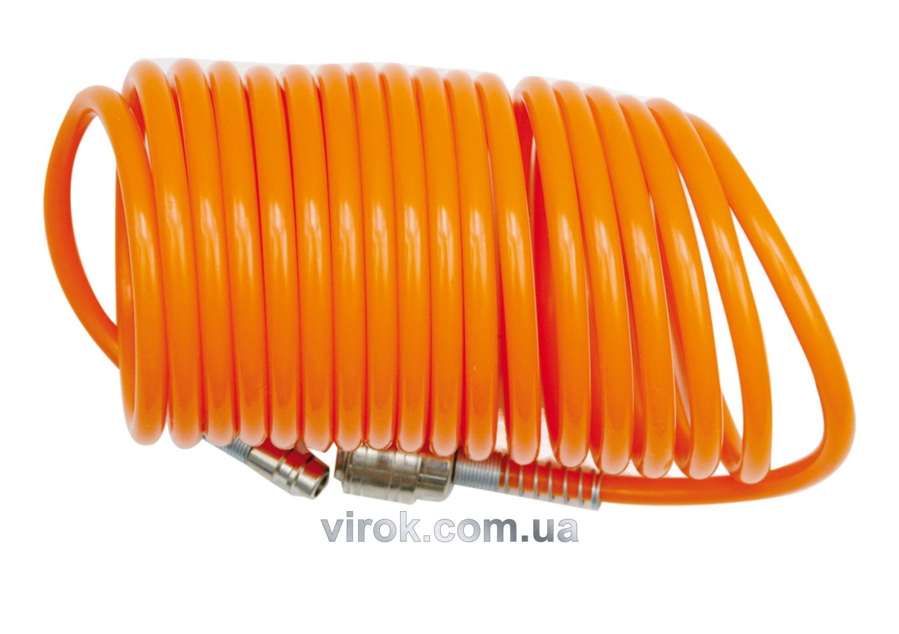 VOREL Шланг пневматичний поліуретановий Ø-5х8, l=15м з швидкознімним з'єднанням  | 81502