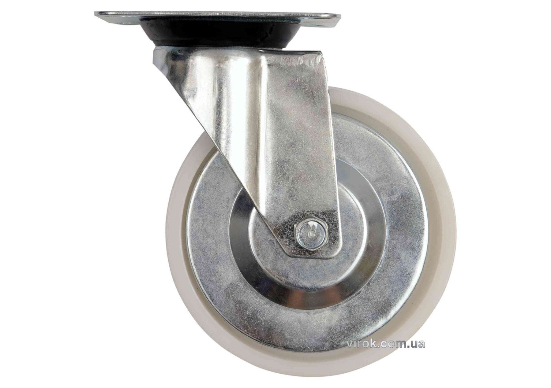 VOREL Колесо до візка поліамідове Ø=200 мм, b=40 мм з обертовою опорою; h=235 мм, навант.-150 кг  | 