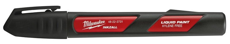 MILWAUKEE Маркер на основі рідкої фарби InkZAll , чорний | 48223731