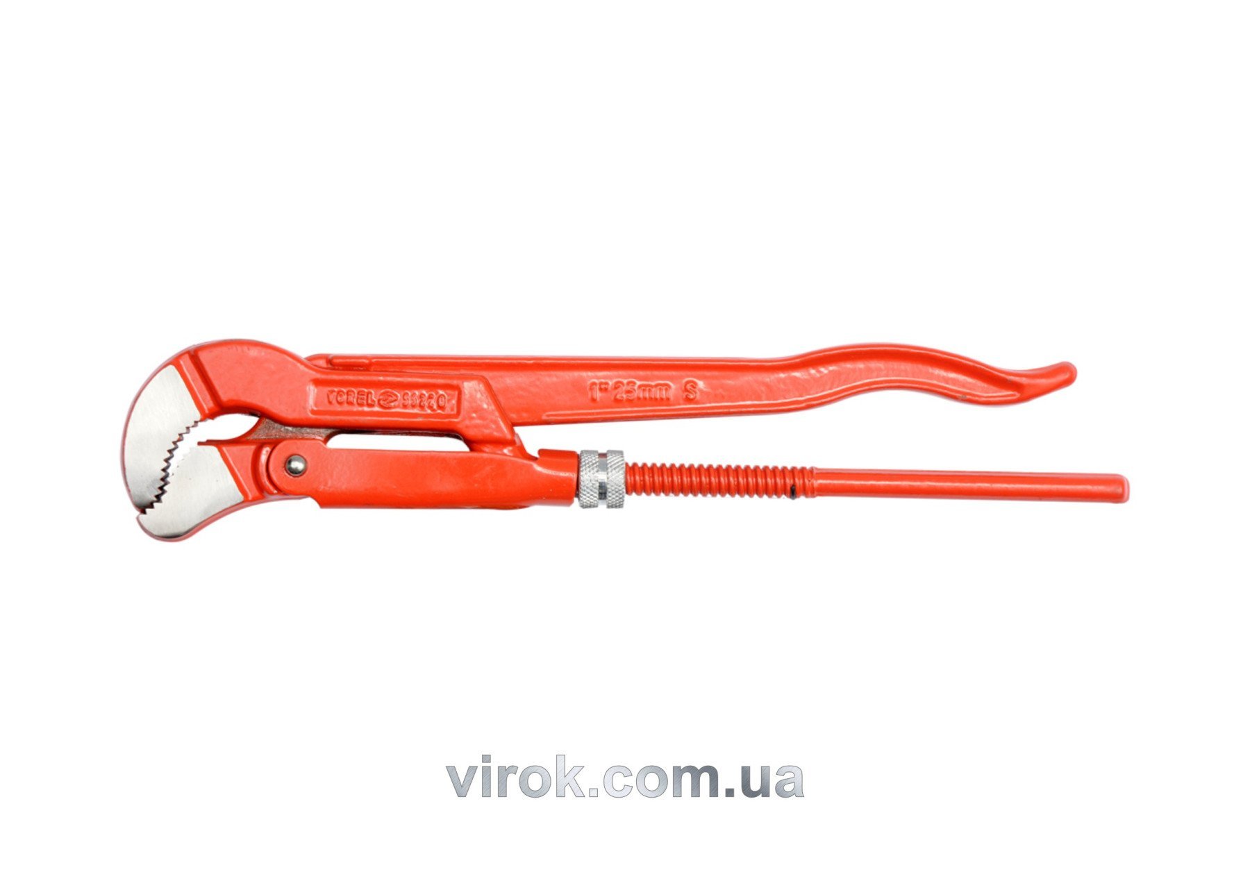 VOREL Ключ трубний з карбонової сталі 1", тип "S"  | 55220