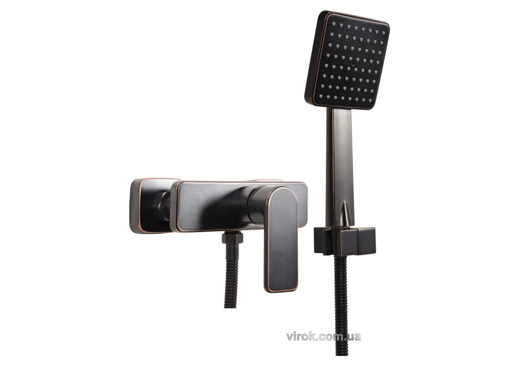 FALA Змішувач води для душу "RETRO BLACK 3" з кульовим регулятором  | 75817