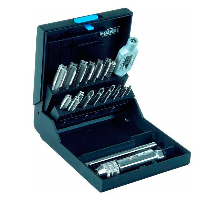 VÖLKEL Набір мітчиків ручних HSSG M 3-12 P.K.21