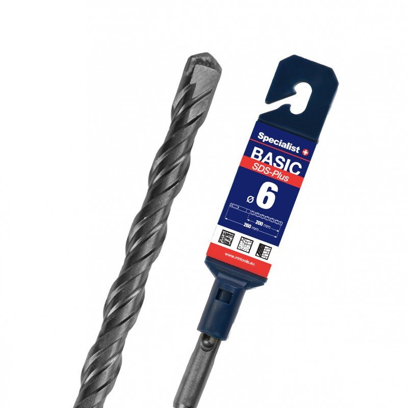Specialist+ 52/1-06200 Бур SDS+ BASIC 6x200/260 мм