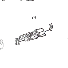 MILWAUKEE Ремкомплект до гайкокрута перемикач/Milwaukee