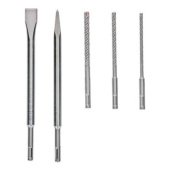 Набір бурів Bosch SDS-plus (3 бура, 2 зубила) (1619M008ZJ)