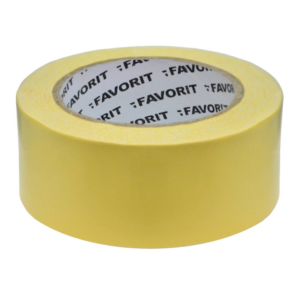Стрічка клеюча двостороння підсилена 50мм х 25м Favorit | 10-452