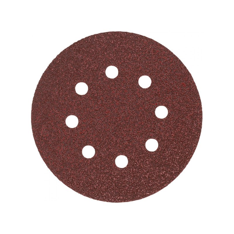 MILWAUKEE Круг шліфувальний 8 отв. , Ø125мм, зерно 60, (5шт) (заміна на 4932492173) | 4932367741