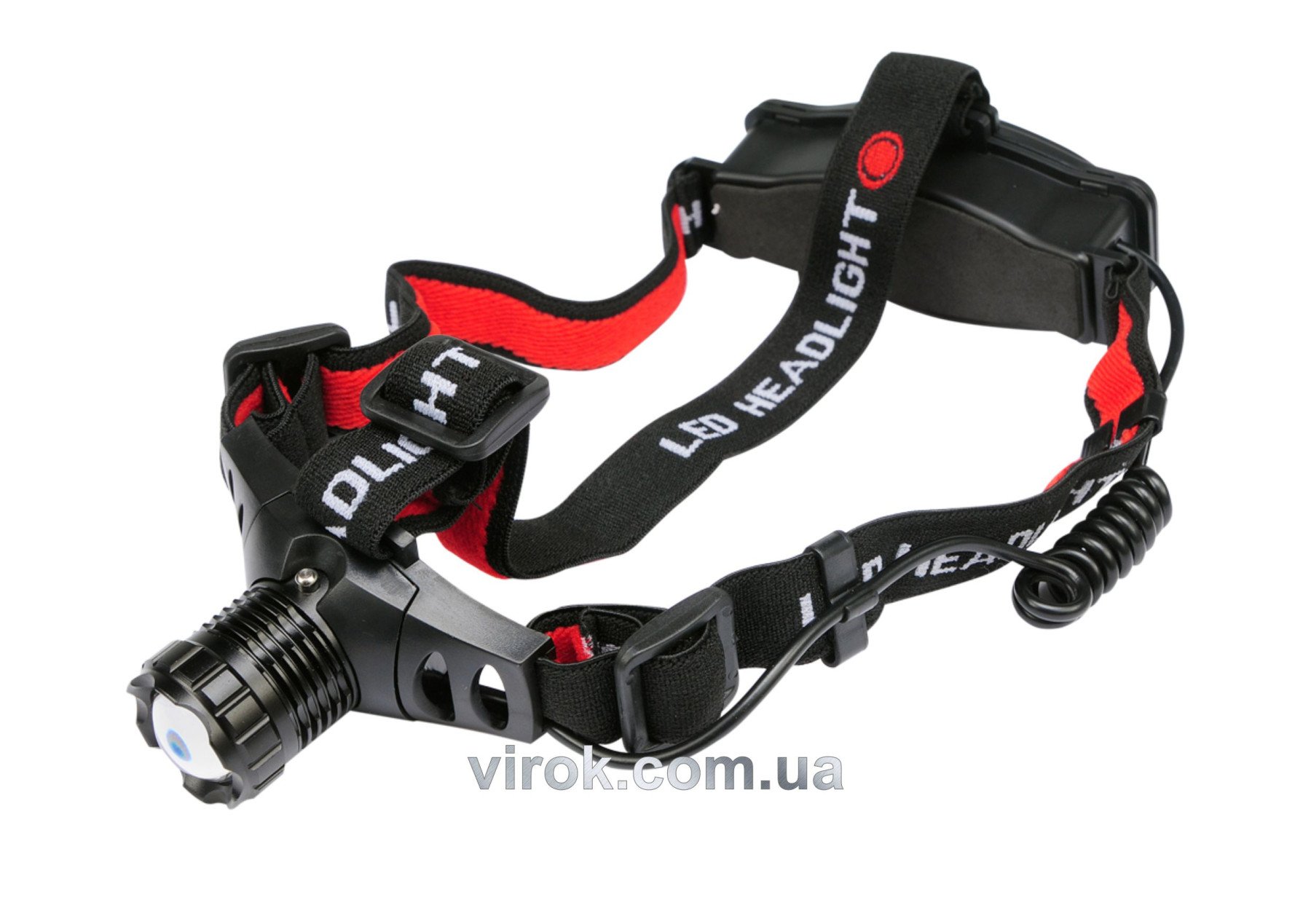 YATO Ліхтар діодний 3 Вт водонепроникний YATO на чоло на батарейки 3х ААА, 3 режими світла,  | YT-08