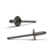 Заклепка витяжна з плоским збільшеним буртиком DIN 7337 M4x16x12 A2/A2