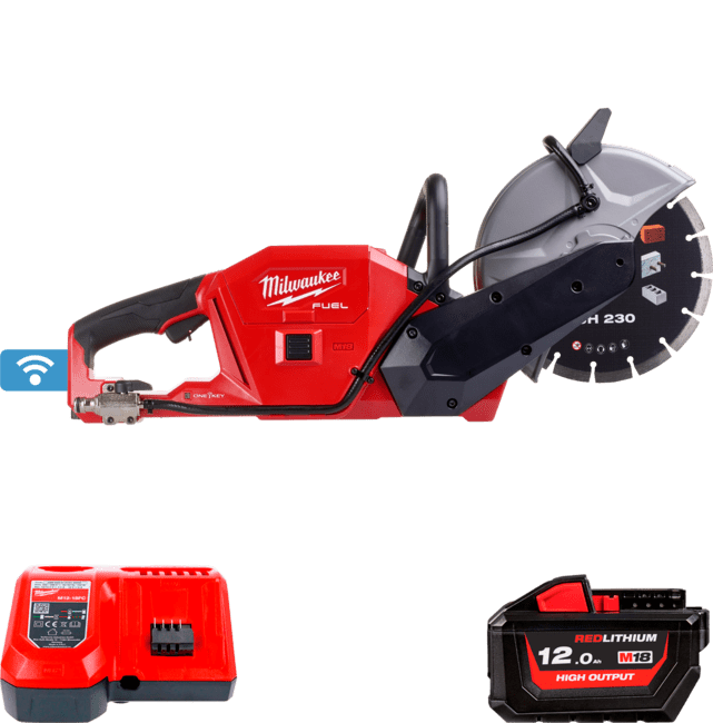 MILWAUKEE Отрезная машина аккумуляторная бесщёточная 230 мм M18 FCOS230-121 | 4933471697