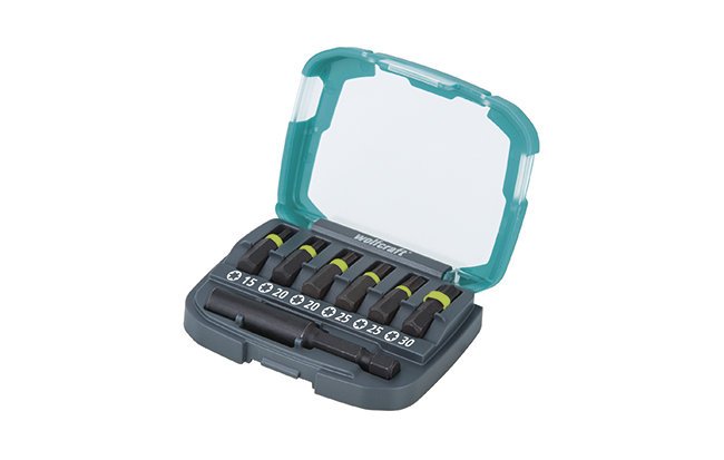 Wolfcraft Impact - коробка с насадками из 7 частей  // 2969000