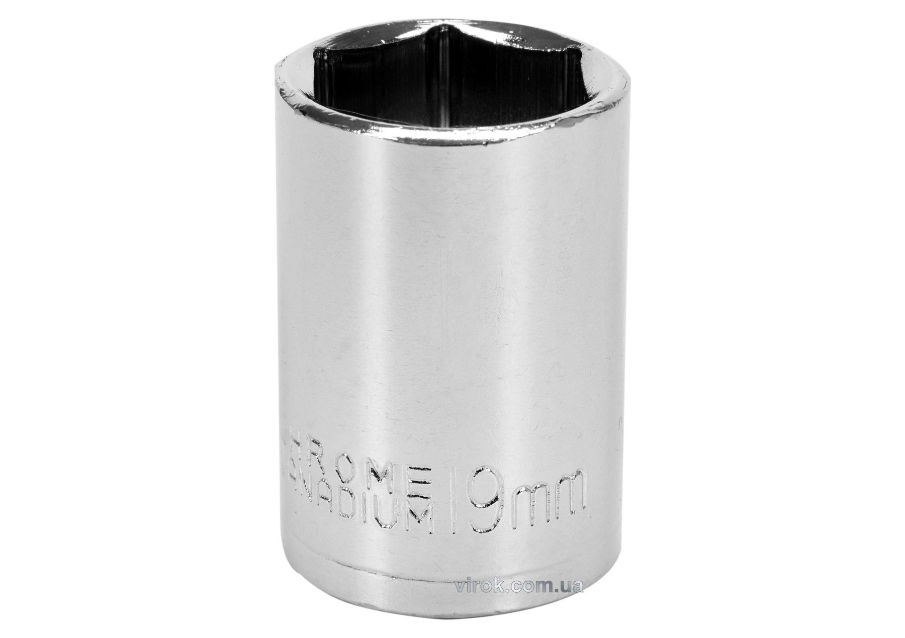 STHOR Головка торцева 6-гранна : квадрат- 1/2", М19, з вуглецевої сталі  | 53341