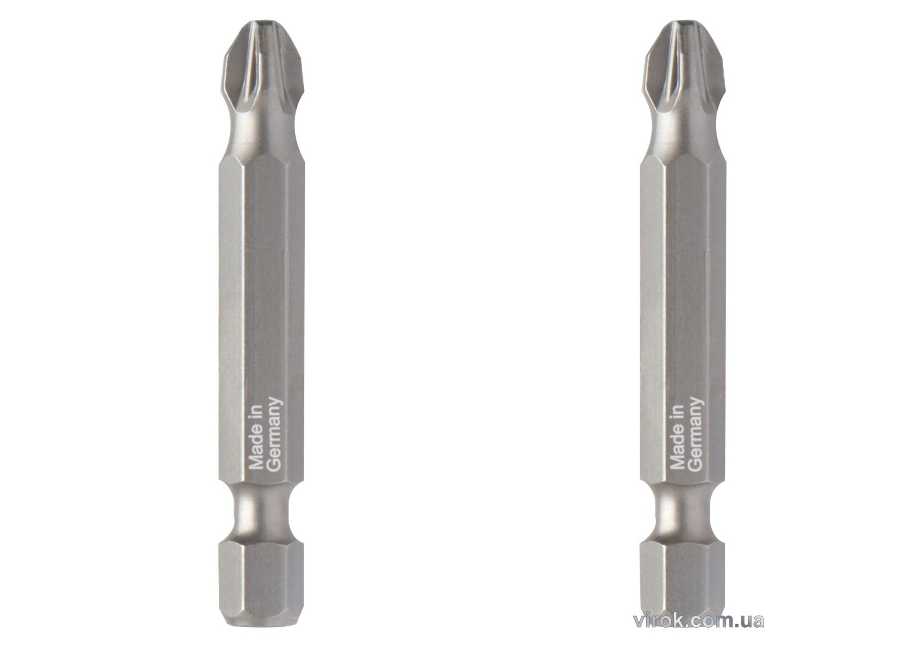 Насадка викруткова USH : POZIDRIV PZ2 x 50 мм, подовжена, Уп. 2 шт.(блістер)