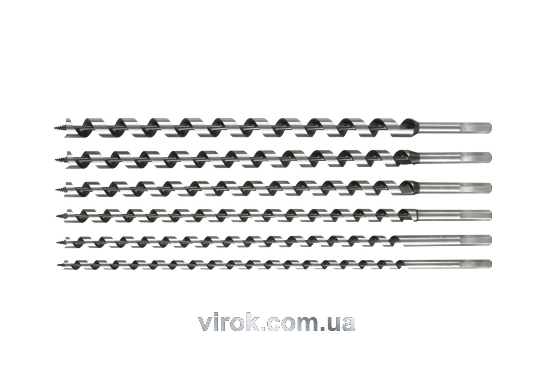 STHOR Набір свердл спіральних по дереву : Ø=10-20 мм, L= 460 мм. 6 шт.  | 22466