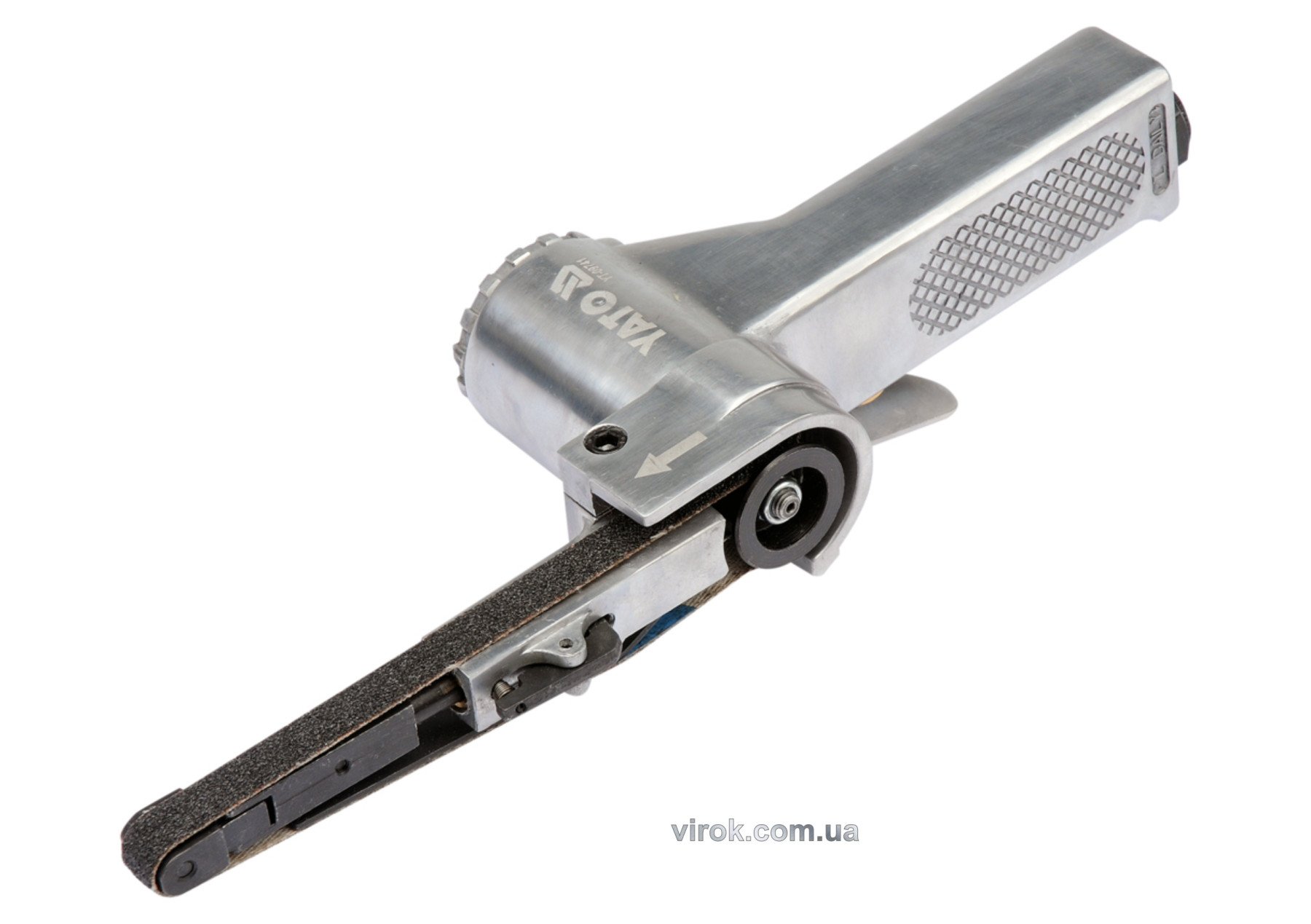 YATO Шліфмашина пневматична YATO стрічкова, 20000 об.стрічка 10х330 мм, 0,63 MPa, 170 л/хв  | YT-097