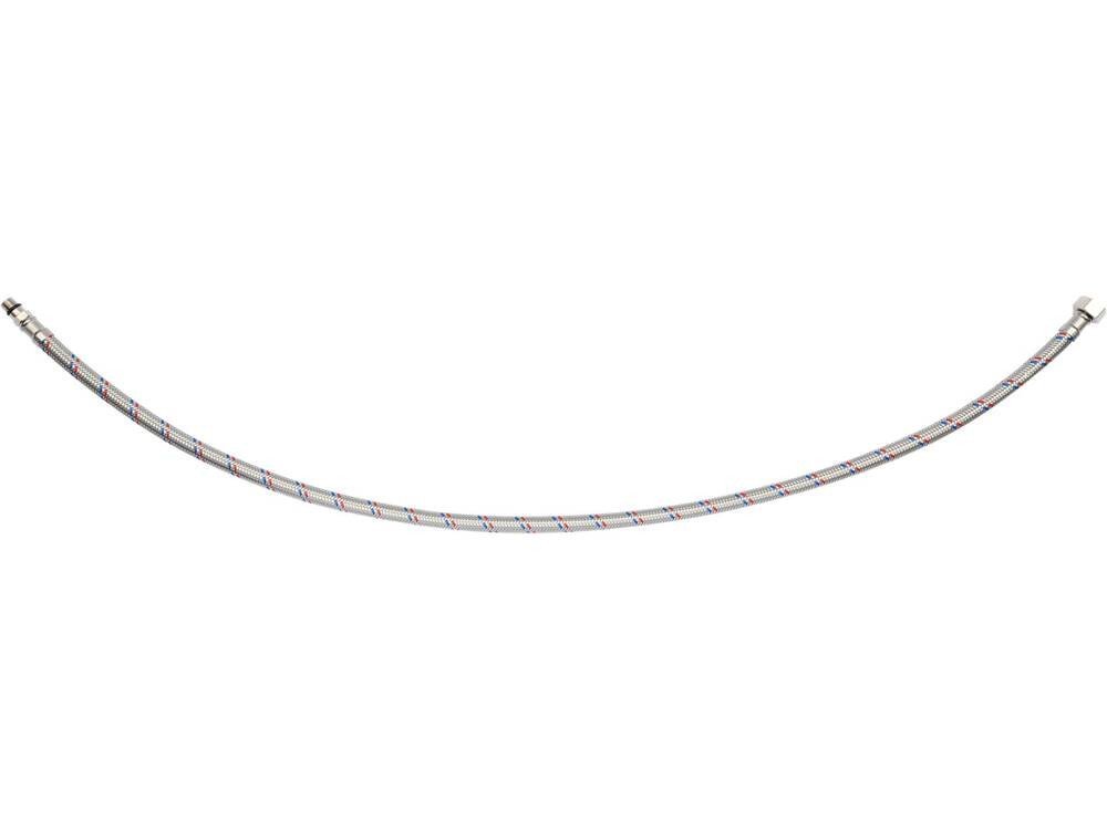 Шланг водопровідний з опліткою з нерж сталі FALA l= 800мм Ø= 8/12, з'єдн F-3/8" х M-M10x1- 17мм 1МПа