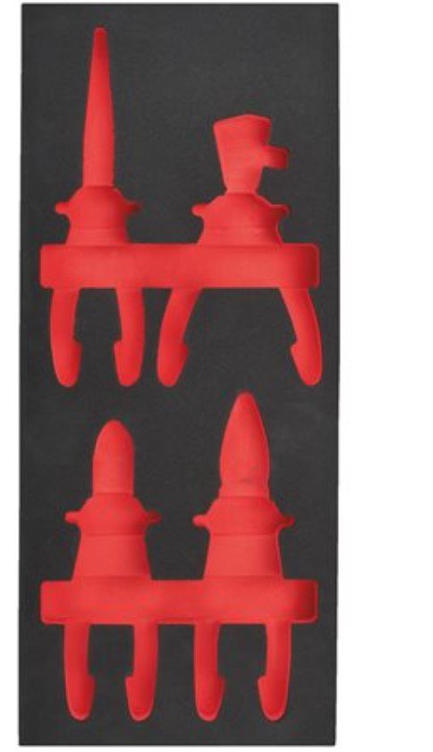 MILWAUKEE Ложемент для шарнирно-губцевого інструмента (4шт) | 4932493679