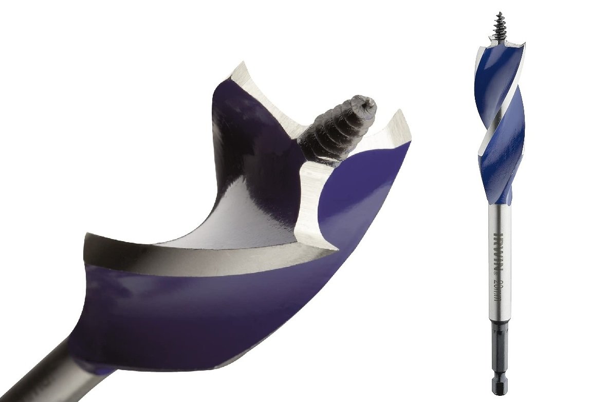 IRWIN Сверло по дереву спиральное Blue Groove 6X Ø14x150мм | 10507602