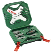 Bosch Набір свердл та біт X-Line-54 Green