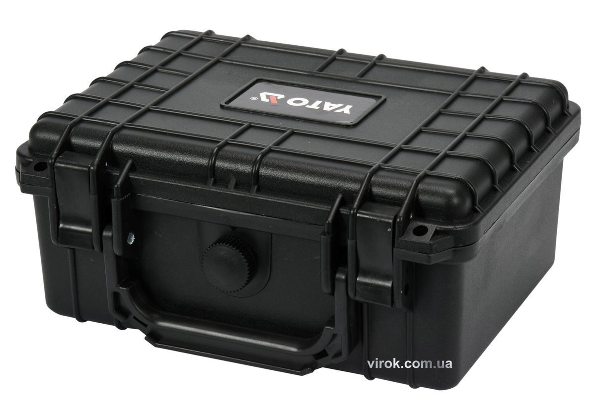 YATO Ящик для інструменту герметичний, ударостійкий YATO 232х 192х 111 мм з поліпропілену  | YT-0890