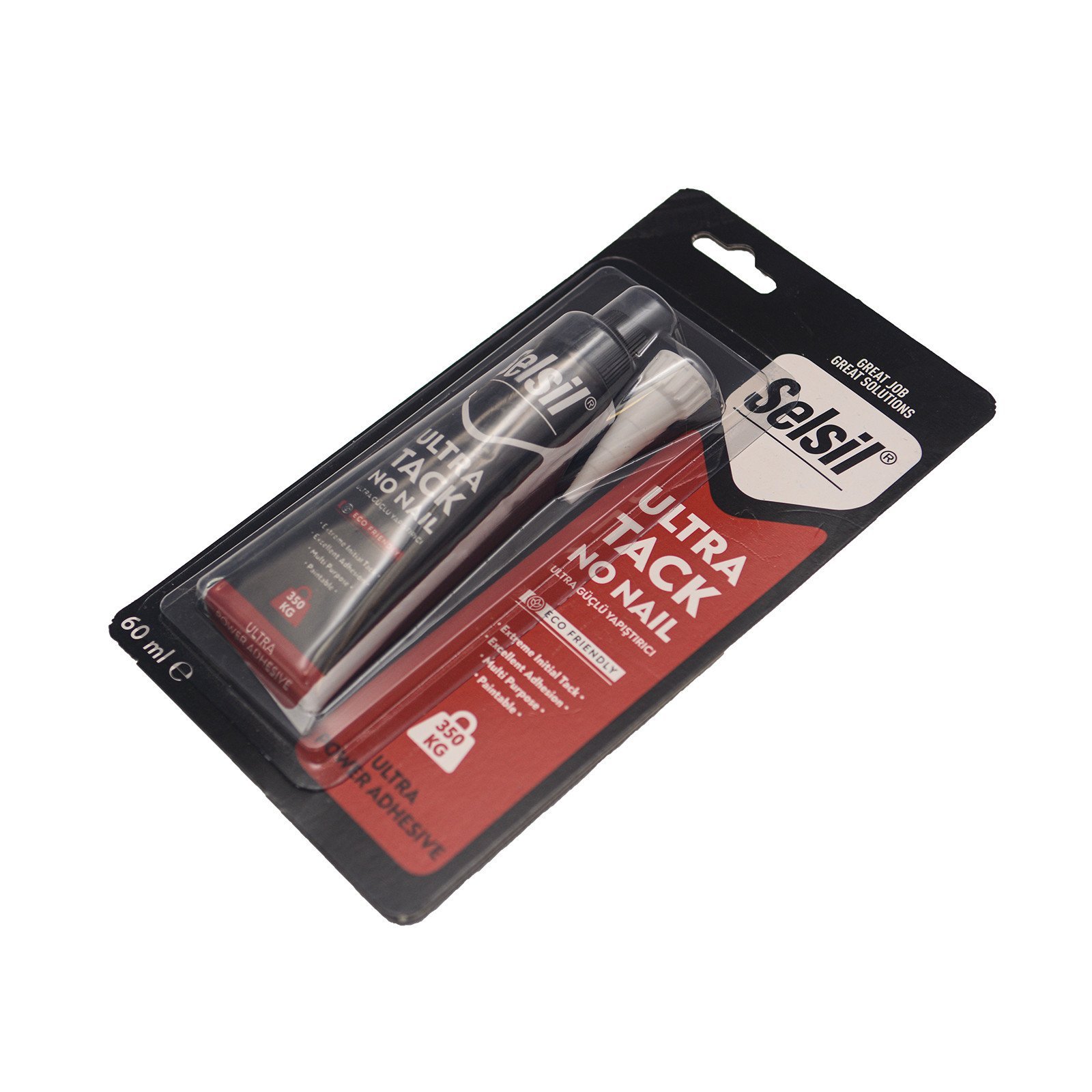 Герметик високоміцний, вологотвердіючий SELSIL ,білий, тюбик V= 60 мл. [12]