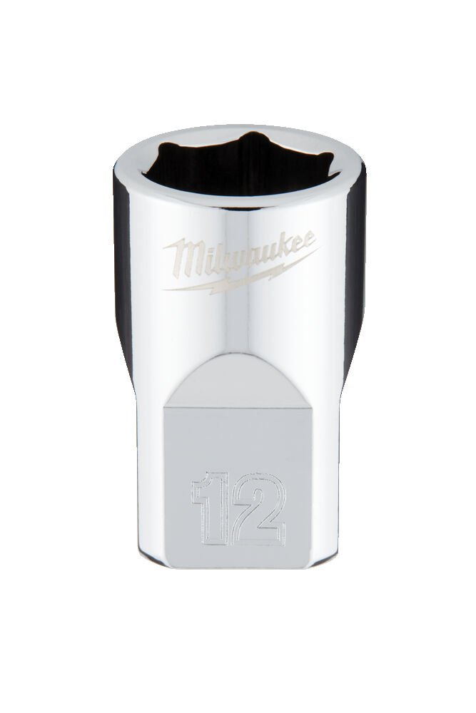 MILWAUKEE Головка хромована метрична 3/8'', 12мм | 4932478342