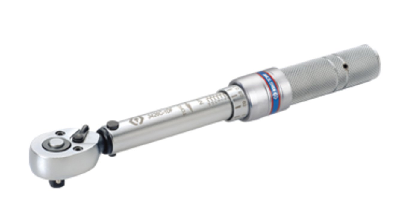 KING TONY Ключ динамометрический 3/8" тип мини, 5~25NM | 3436C-2DF