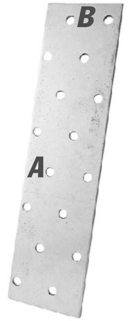 Крепление плоское LP- 7 50х240х0х2,0 уп. 50 шт.