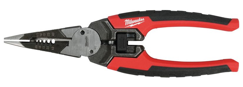 Milwaukee Комбинированные кусачки для зачистки проводов 6в1 // 48229069