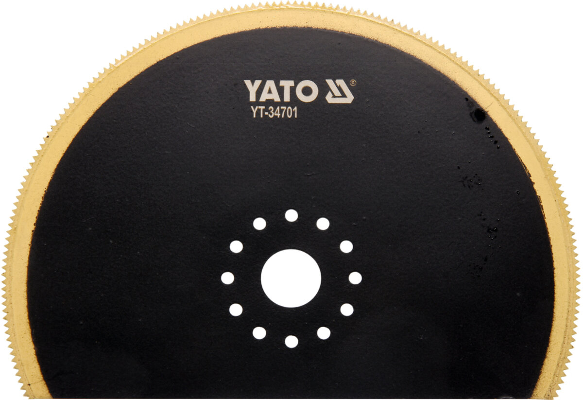 YATO Полотно-насадка різальне для реноватора YT-82223 по дереву і металу, півдиск Ø= 100 мм