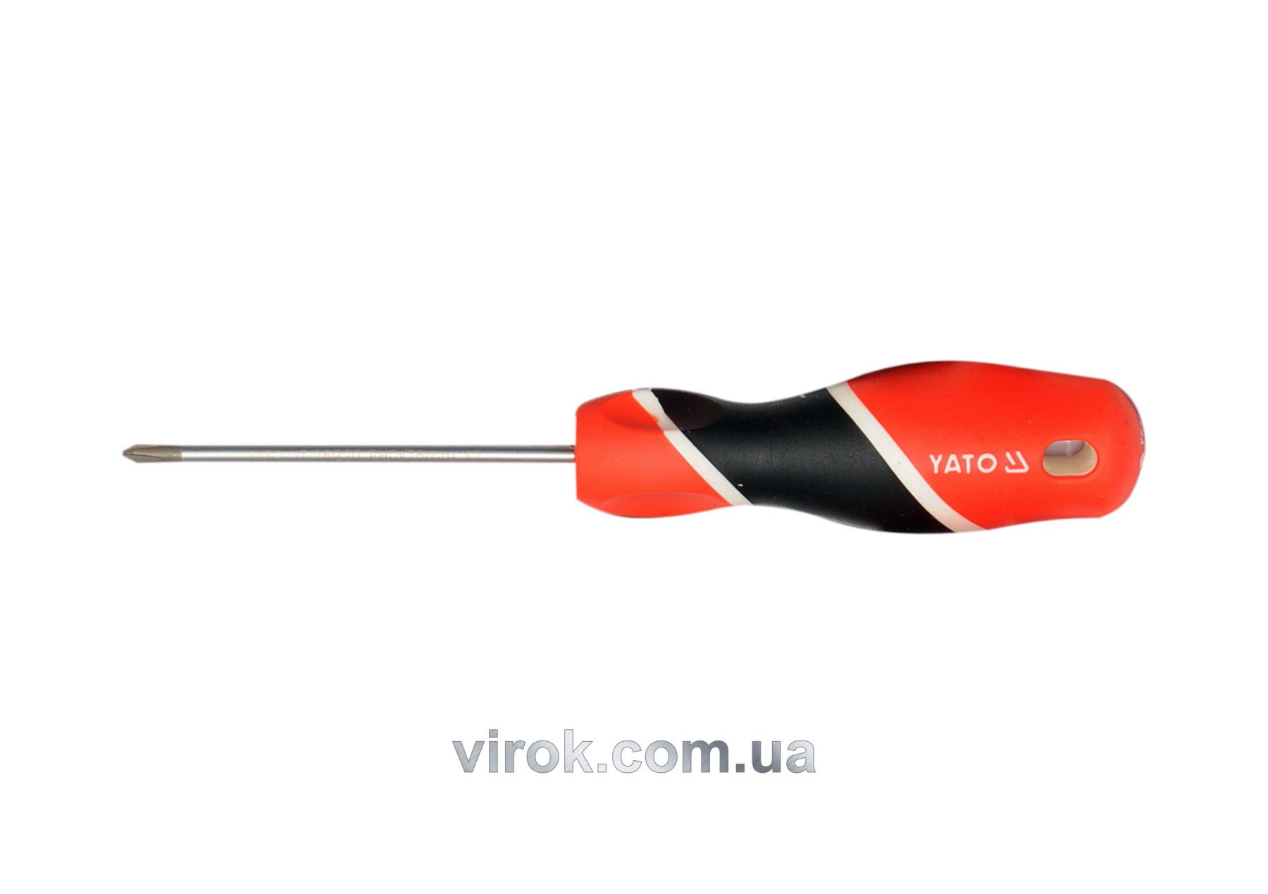 YATO Викрутка хрестова YATO : "Philips" PH1 x 75 мм  | YT-25923