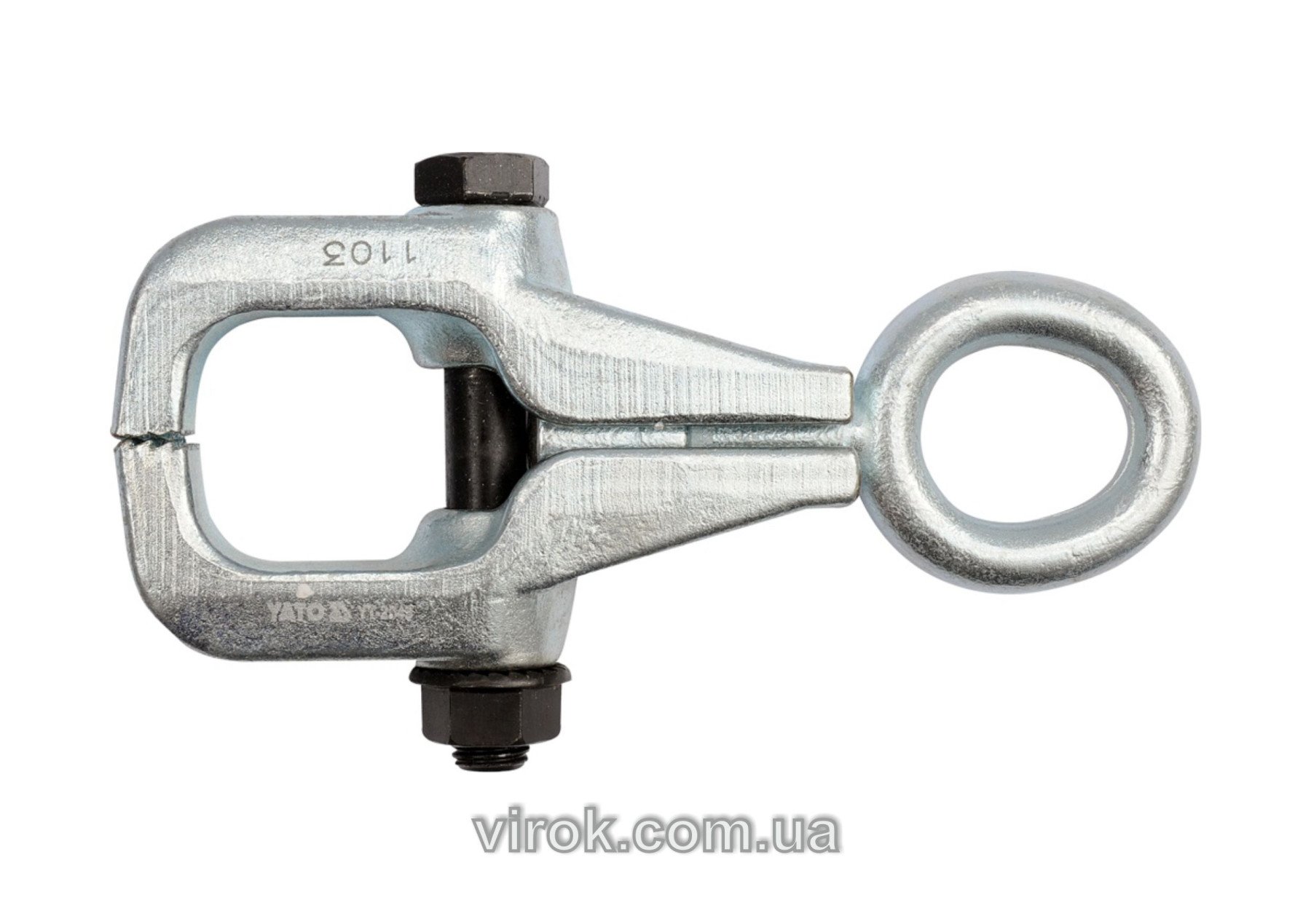 YATO Затискач для листового металу YATO тип "С", l= 142 мм, роб. t≤ 16 мм  | YT-2543