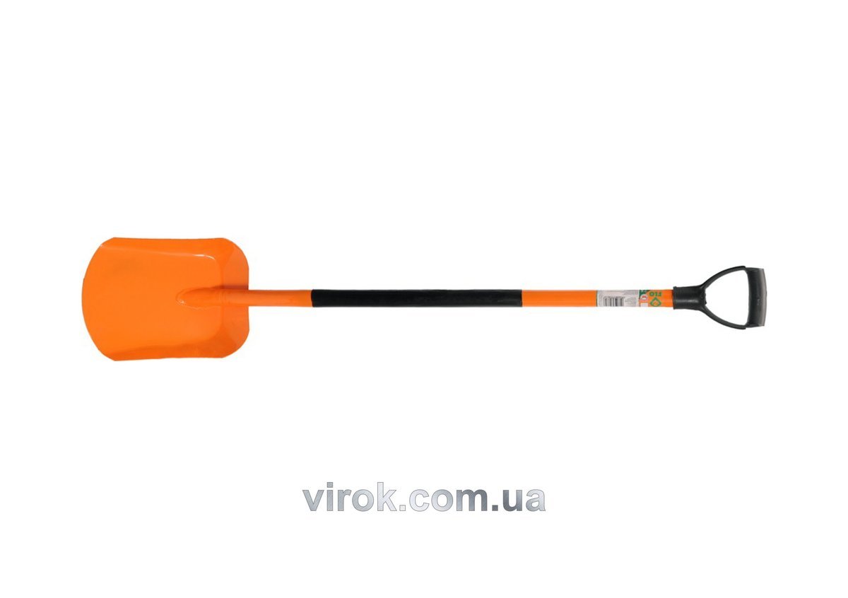 FLO Лопата совкова з метал. держаком з DY ручкою наконечником  | 35861