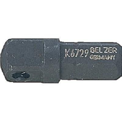 BAHCO K6729 Переходник с 1/4" шестигранник на 1/4" квадрат.