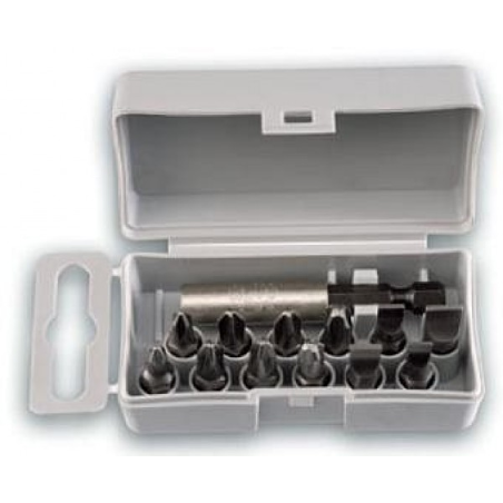 FELO Набор бит 25 мм PZ / PH + держатель 13шт. // 02291016