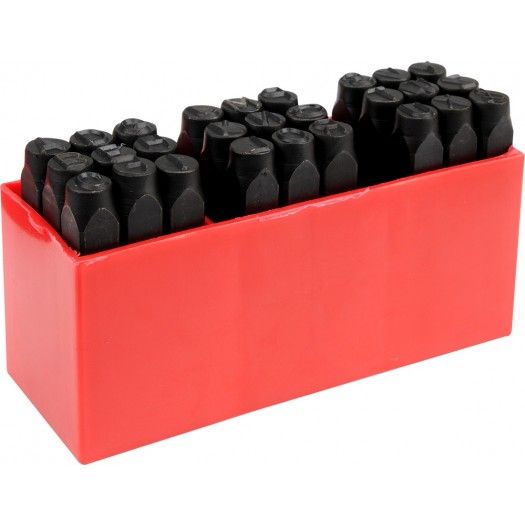 YATO Трафарети літерні YATO, кпл. 27 шт, h-8 мм  | YT-6863