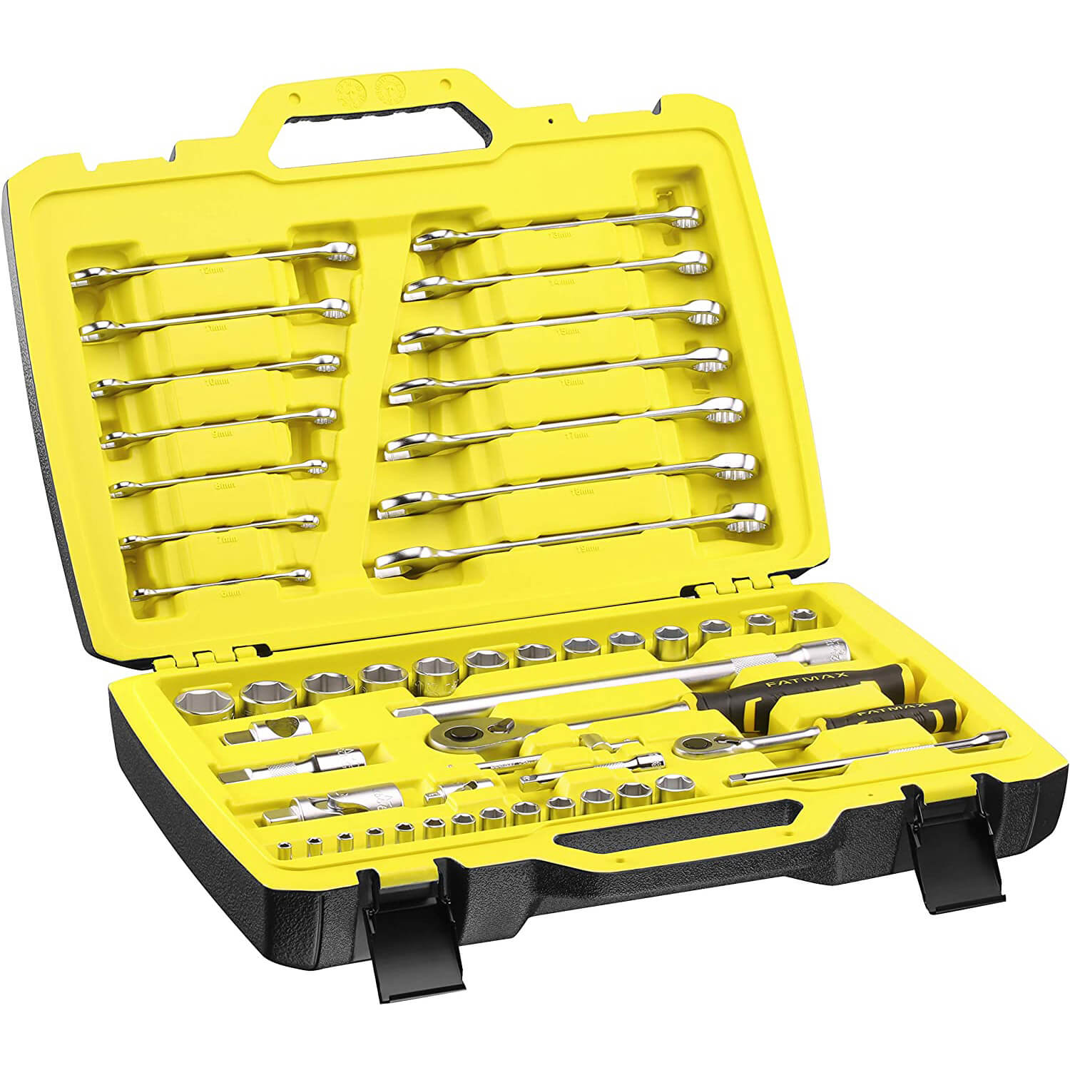 Набір інструментів STANLEY "FatMax", 1/4", 1/2", універсальний, 50 предметів. | FMMT82827-1