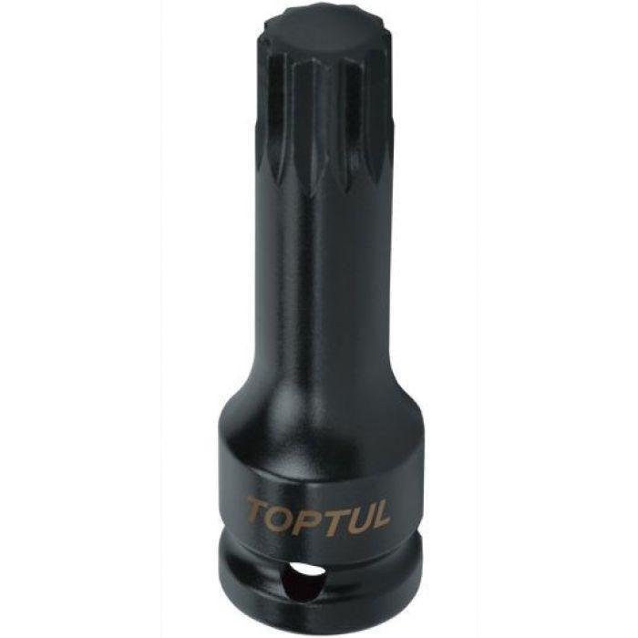 Головка ударная TOPTUL SPLINE М16 L77мм 1/2" KADB1616L