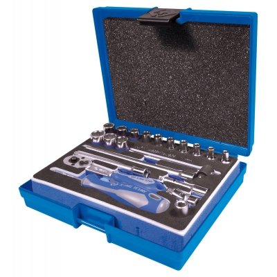 KING TONY Набор головок 1/4" 21 ед. 6-ти гранные, (4-14mm) | 2524MRV