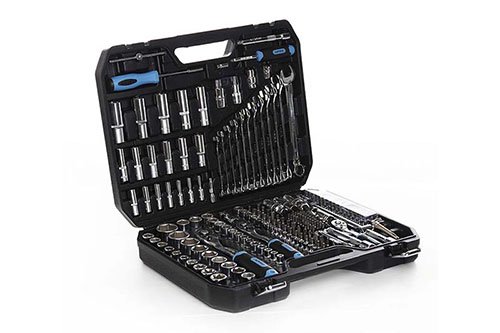 Набор насадок CrV  ¼, ⅜, ½  (90Т) (219 шт) APRO