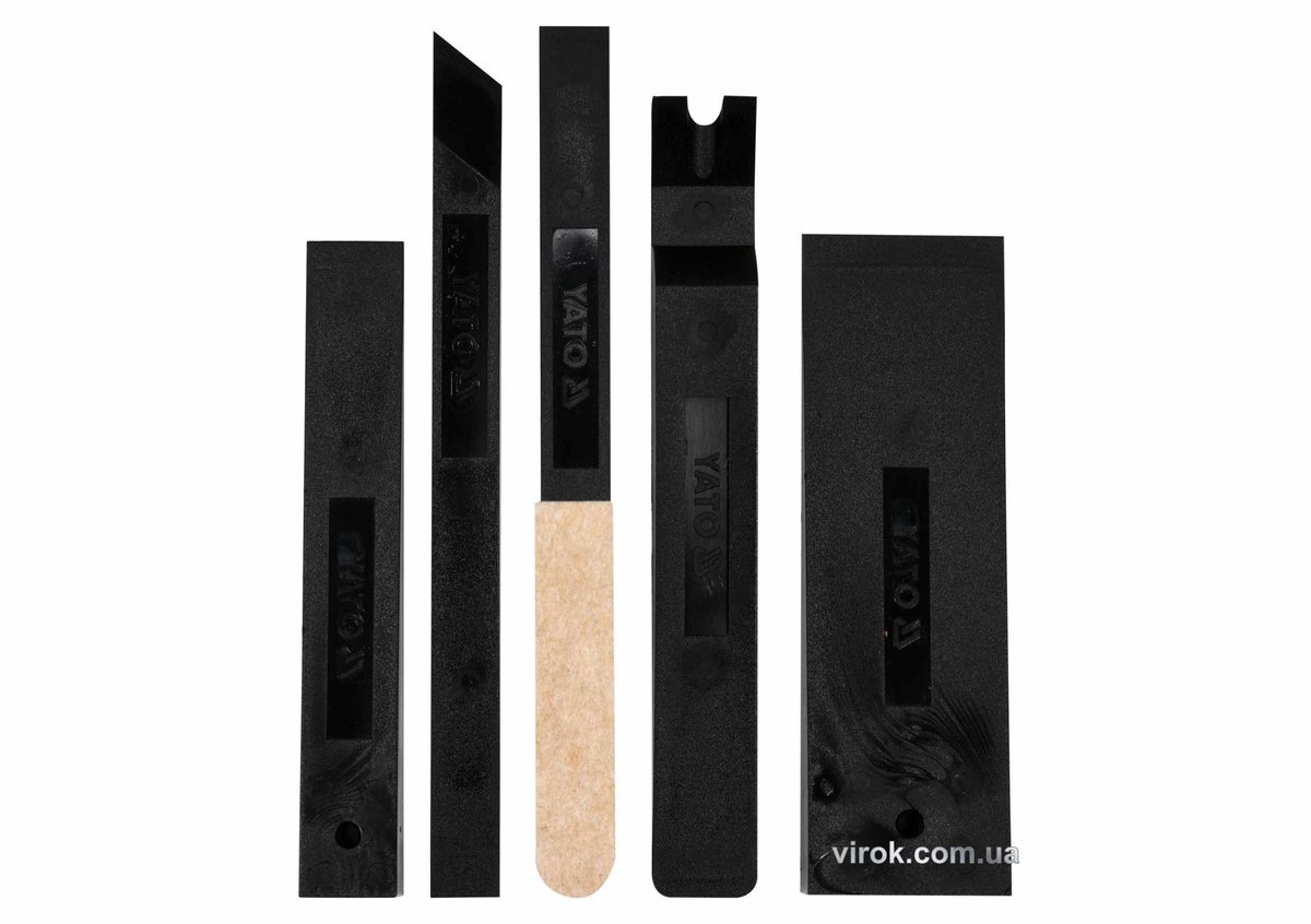 YATO Клини для монтажу та демонтажу з нейлону YATO : l= 190 і 245 мм, 5 шт.  | YT-67371