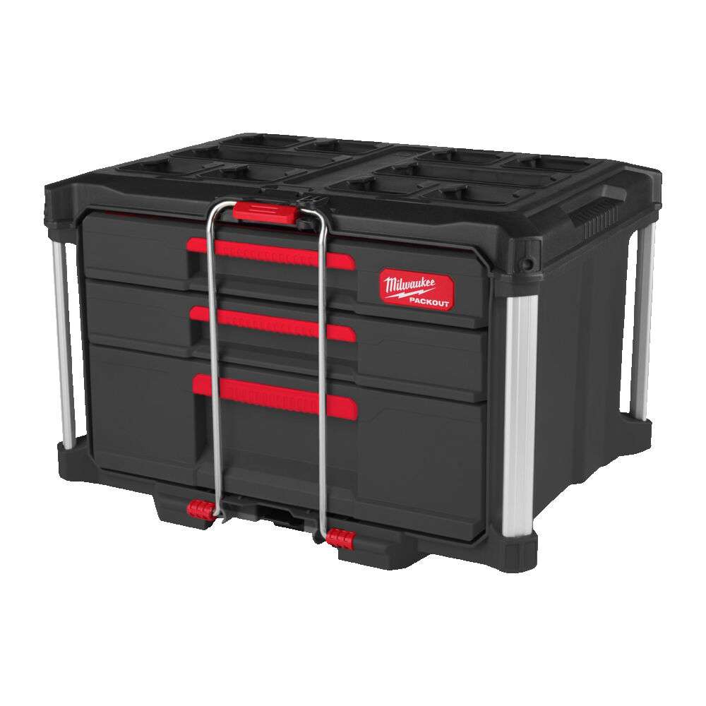 MILWAUKEE Ящик с 2+1 выдвижными отсеками PACKOUT DRAWER BOX | 4932493190