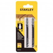 STANLEY STA21072 Набор пилочек для лобзикаиз2 ед (Т-образная. Тип HCS. T144D,древесина до 60 мм)