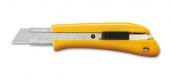 Нож OLFA BN-AL; лезвие 18мм; рукоятка «Comfort Grip"; механизм автоматической фиксации