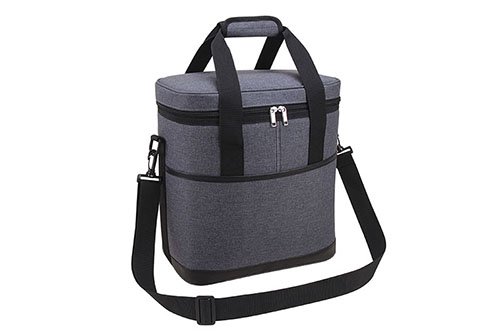 Термосумка 19л серая (30,5х18,5х32,5см) СИЛА