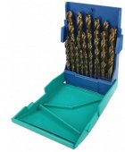 Heller Набор сверл по металлу HSS-COBALT 1-13 мм, 25 шт; шаг 0,5 мм; пластиковая кассета