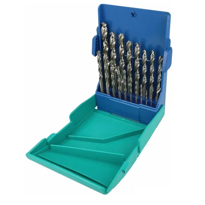 Heller Набор сверл по металлу HSS-Super 1-10 мм, 19 шт; шаг 0,5 мм